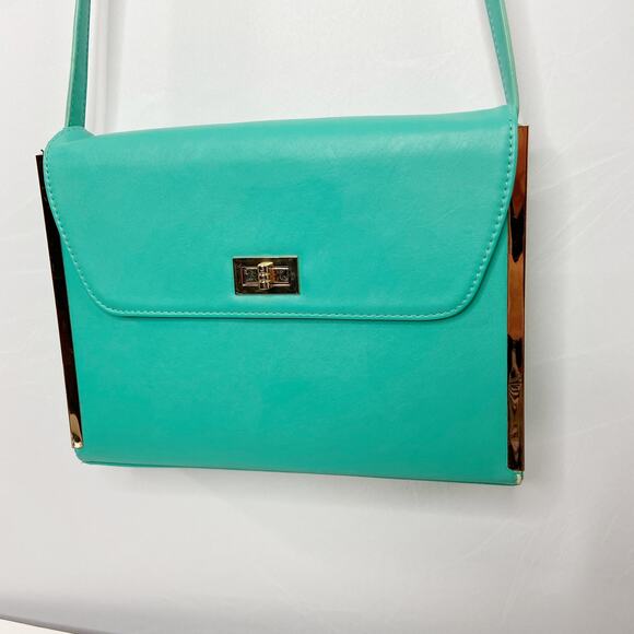MMS Mint Green Crossbody / Shoulder Bag - Picture 2 of 13